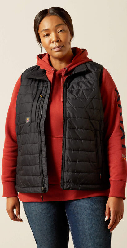 Rebar Cordura Ripstop Lightweight Insulated Vest Front Plus